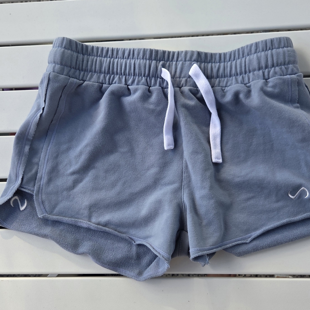 TLF Take Life Further Women's blue shorts RN # 136414 #35008 PO# 533 size XS